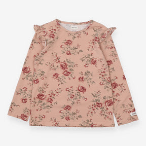T-Shirt Long Sleeve Pink Roses