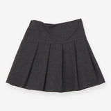 Pleated grey school skirts 2pack