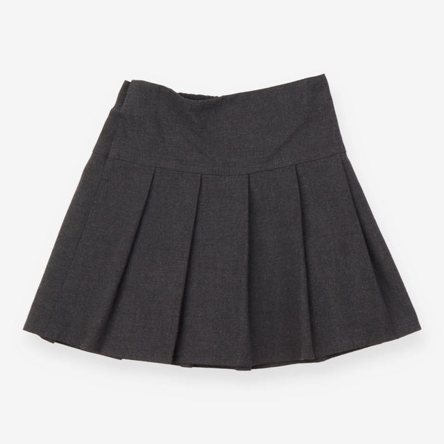 Pleated grey school skirts 2pack