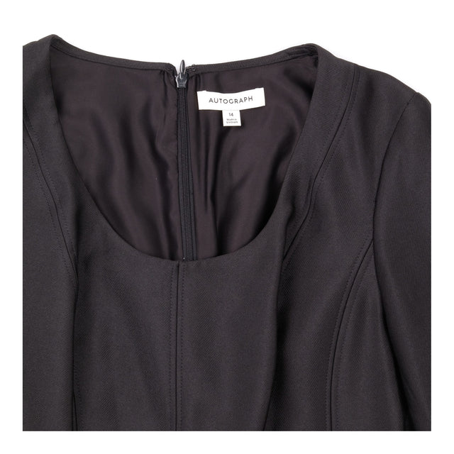 Dress Black Long Sleeve Tailored
