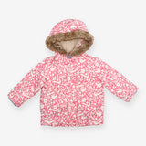 3 in 1 Coat Pink Woodland