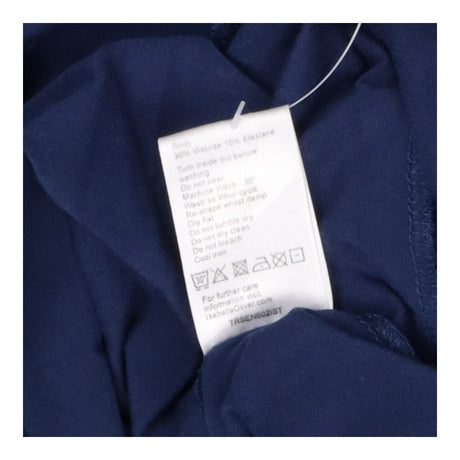 Dress navy wrap - maternity