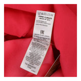 Pink Fluted Sleeve Bow Dress 