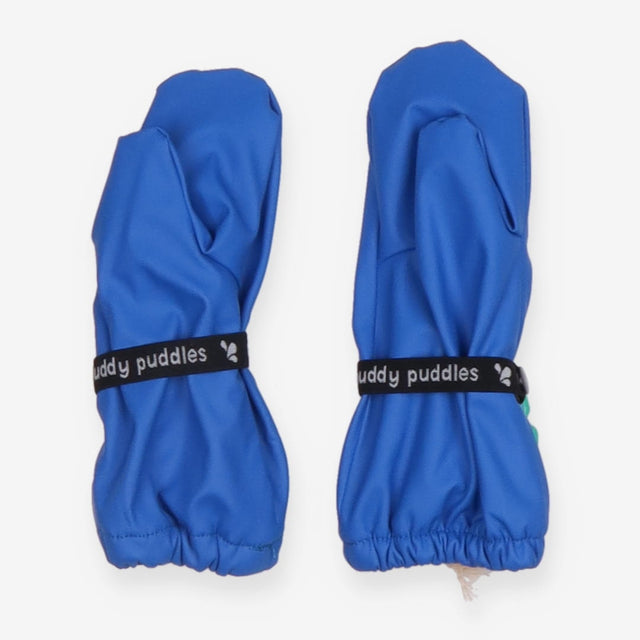 Waterproof mittens blue