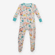 White Safari Kingdom Sleepsuit 