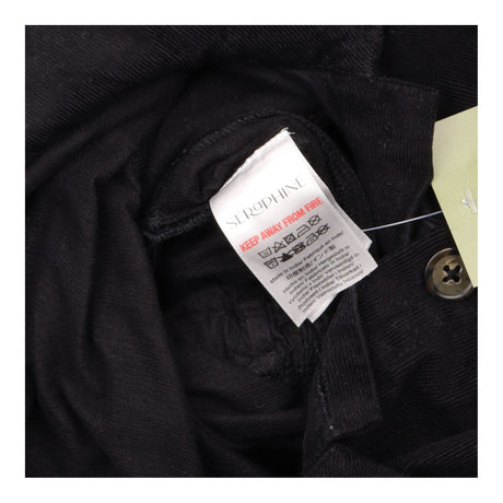 Black Corduroy Maternity Boiler Suit