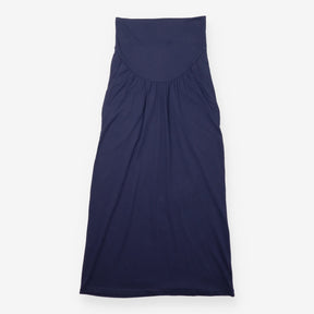 Navy Organic Cotton Over Bump Maternity
