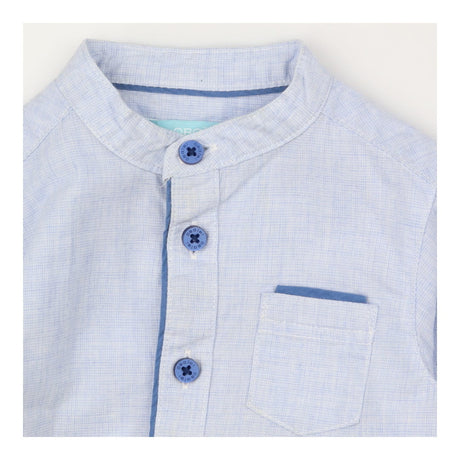 Shirt long sleeve blue