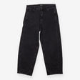 Barrel Jeans Washed Black High Rise Stretch Denim