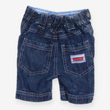 Denim Short Blue with Poppers on Side