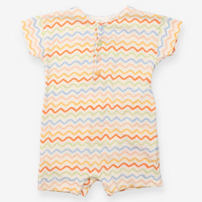 White Waves Romper 