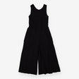 Jersey jumpsuit wide leg