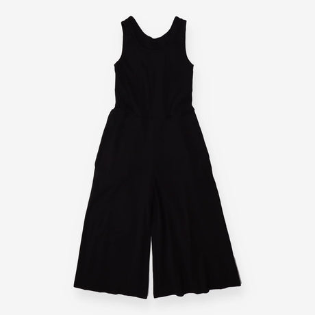 Jersey jumpsuit wide leg