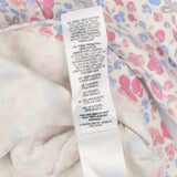 Dress LS flowers hedgehog rabbits pink blue