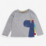 Grey T-Shirt Diplodocus
