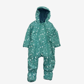 Green and White Pramsuit