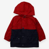 Red and Navy Waterproof Jacket