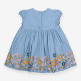 Dress blue floral 