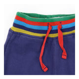 Joggers blue coloured stripe waist cuffs