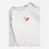 Bodysuit LS Applique Fox