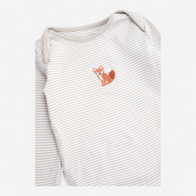 Bodysuit LS Applique Fox
