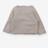 Grey Jersey Cardigan