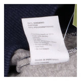 Bomber Jacket Navy Recycled Snap Front Casual