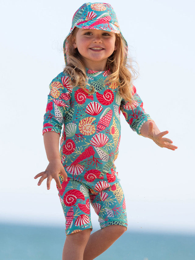 Shell seeker beach hat
