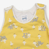 Yellow sleepbag dog and duck 1.5 tog
