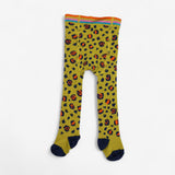 Tights Yellow Leopard Print