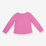 Pink Long Sleeve with Flowers