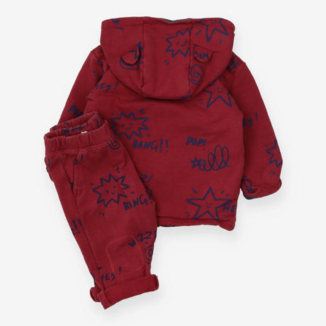 Tracksuit Set Red and Blue Stars ''Bang''