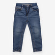 Pull on jeans drawstring