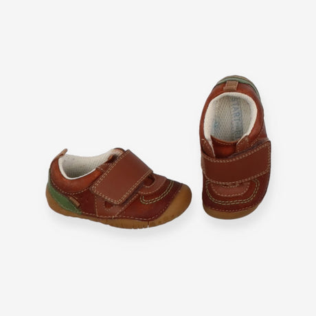 First walkers brown velcro