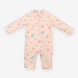 Sunsuit Peach with Sea Creatures 