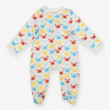 Sleepsuit Zipped Bright Crabs