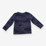 T-shirt blue & orange clouds