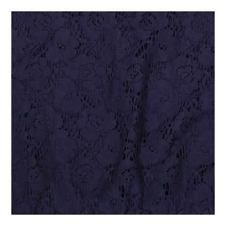 Sleeveless Navy Lace Maternity Tea Dress