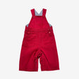 Red Denim Dungarees