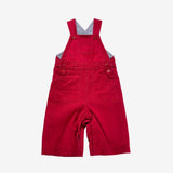 Red Denim Dungarees
