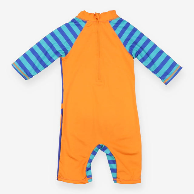 Little Sun safe Swim Suit Tropical Crab Print
