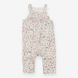 Dungarees white park details