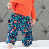Nature trail ruffle bum trousers
