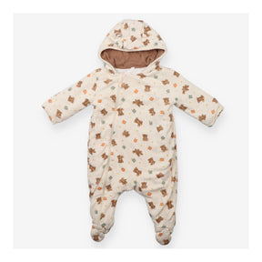 Pramsuit Cream Teddy Bear and Books