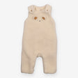 Cream Teddy Bear Dungarees