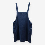 Blue Corduroy Mini Pini Dungaree Dress
