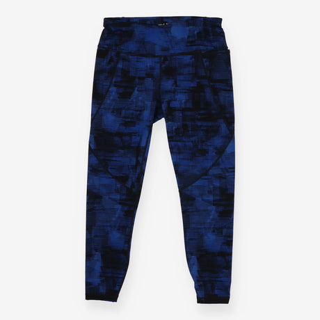 Power 7/8 Gym Leggings blue and black