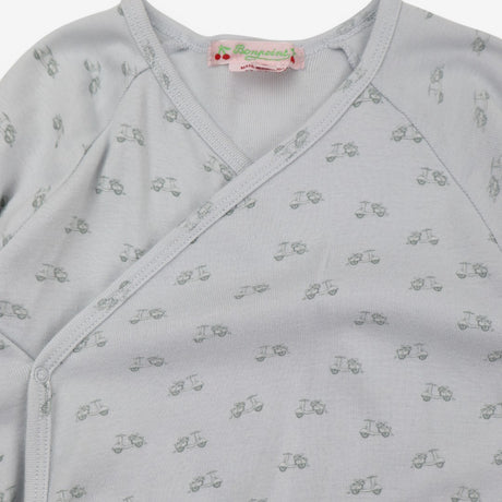 Grey sleepsuit scooters