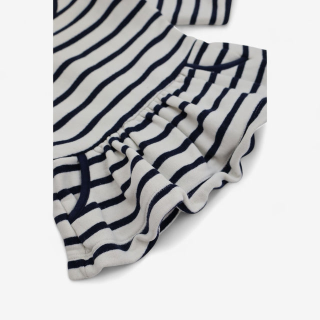 Dress Jersey Navy and White Stripe