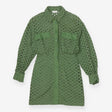 Sandro Shera Broderie Anglaise Mini Shirt Dress FR